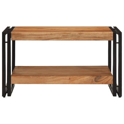 Tavolino da Salotto 70x50x38 cm Legno Massello di Acacia