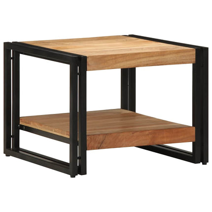 Tavolino da Salotto 50x50x38 cm Legno Massello di Acacia