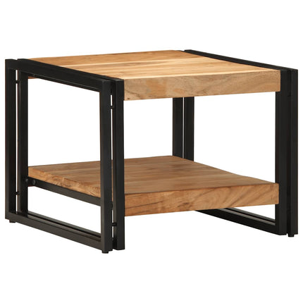 Tavolino da Salotto 50x50x38 cm Legno Massello di Acacia