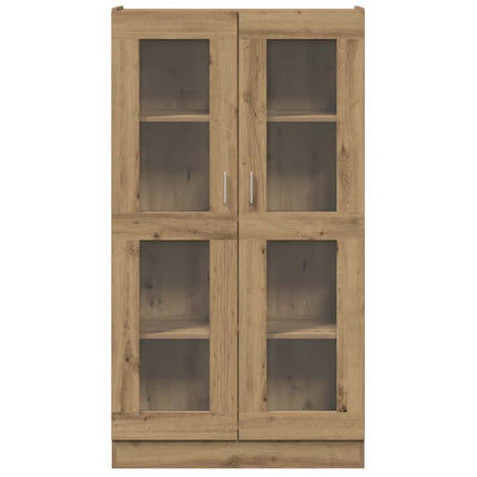 Credenza Alta Rovere Artigianale 82,5x30,5x150 cm in Truciolato