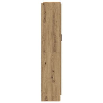 Credenza Alta Rovere Artigianale 82,5x30,5x150 cm in Truciolato