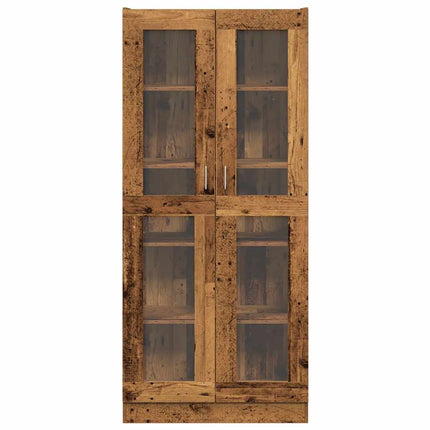 Credenza Legno Antico 82,5x30,5x185 cm in Truciolato
