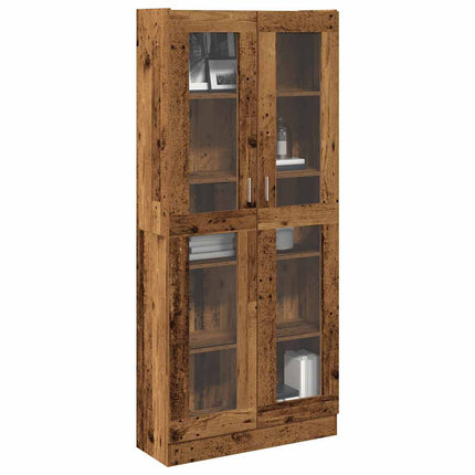 Credenza Legno Antico 82,5x30,5x185 cm in Truciolato