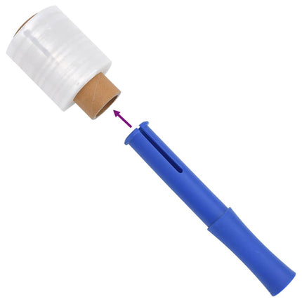 Film Estensibile con Manico 10 pz Trasparente 23 ?m 50cm x 150m