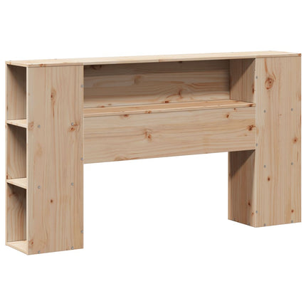 Letto Libreria senza Materasso 135x190 cm in Legno di Pino