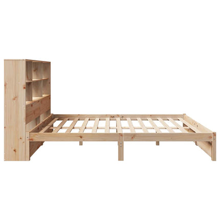 Letto Libreria senza Materasso 120x190 cm in Legno di Pino