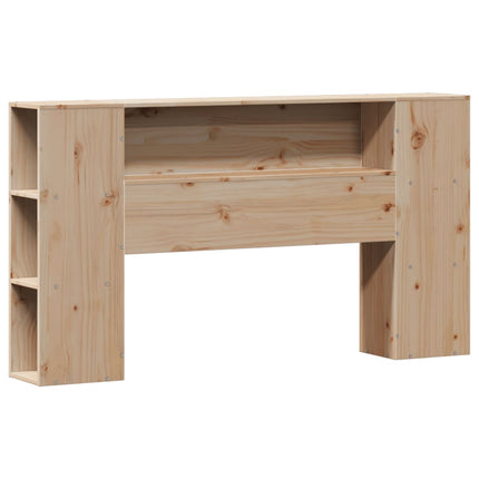 Letto Libreria senza Materasso 140x200 cm in Legno di Pino