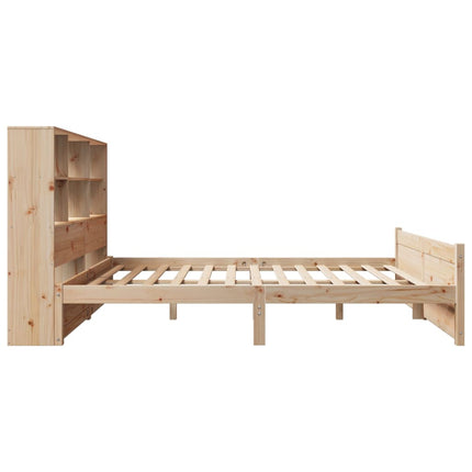 Letto Libreria senza Materasso 120x190 cm in Legno di Pino