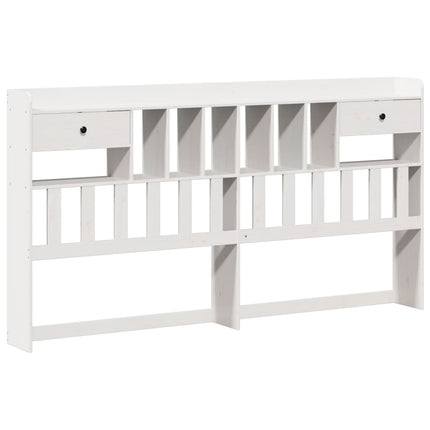 Giroletto con Libreria senza Materasso 180x200 cm in Legno Pino
