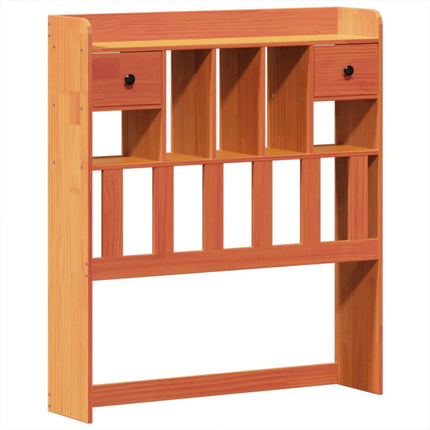 Letto senza Materasso Marrone Cera 90x190 cm in Legno di Pino