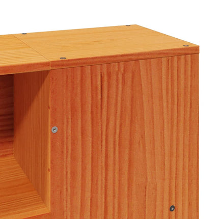 Giroletto senza Materasso Marrone Cera 150x200 cm Legno di Pino
