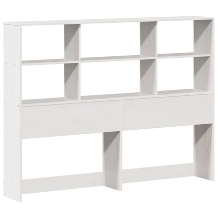 Letto senza Materasso Bianco 140x190 cm Legno Massello di Pino