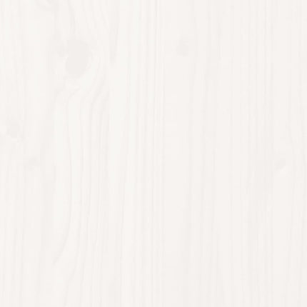 Giroletto senza Materasso Bianco 150x200 cm Legno Massello Pino
