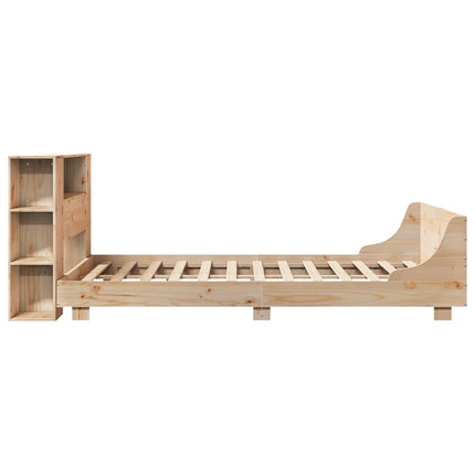 Giroletto senza Materasso 140x200 cm in Legno Massello di Pino