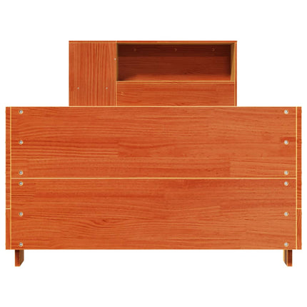 Giroletto senza Materasso Marrone Cera 90x200 cm Massello Pino