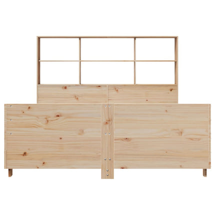 Letto senza Materasso 120x190 cm in Legno Massello di Pino