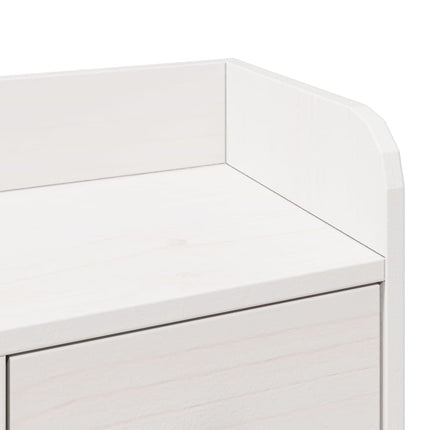 Letto con Libreria senza Materasso 75x190 cm in Legno Pino