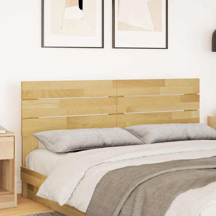 Testiera 135 cm in Legno Massello di Rovere
