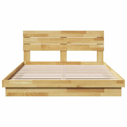 Struttura Letto con Testiera senza Materasso 140x200 cm