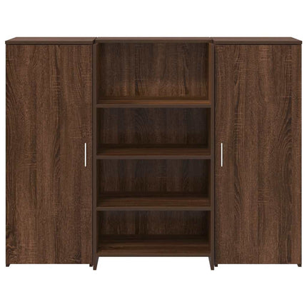 Banco Reception Rovere Marrone 135x50x103,5cm Legno Multistrato