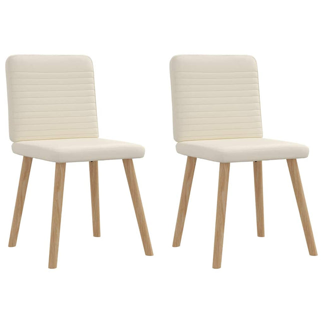 Sedie da Pranzo 2 pz Lino
