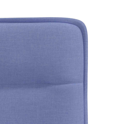 Sedie da Pranzo 2 pz Blu Jeans in Tessuto