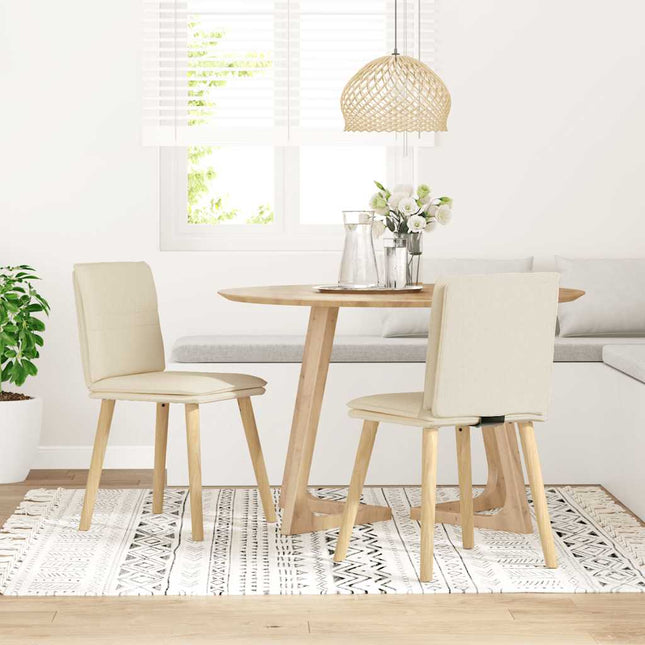 Sedie da Pranzo 2 pz Lino