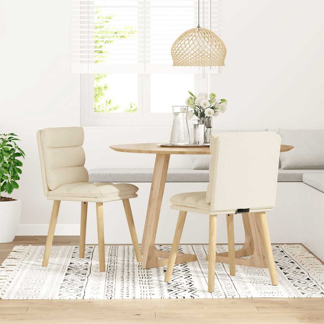 Sedie da Pranzo 2 pz Lino