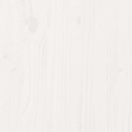 Giroletto senza Materasso Bianco 80x200 cm Legno Massello Pino