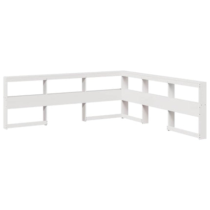 Letto Libreria senza Materasso 160x200 cm in Legno di Pino