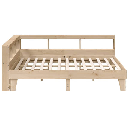 Letto Libreria senza Materasso 180x200 cm in Legno di Pino
