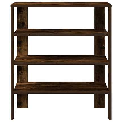 Scarpiera Rovere Fumo 61x32x70 cm in Legno Multistrato