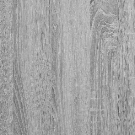 Scaffale a Parete con Cassetti Grigio 100x37,5x19 cm Truciolato
