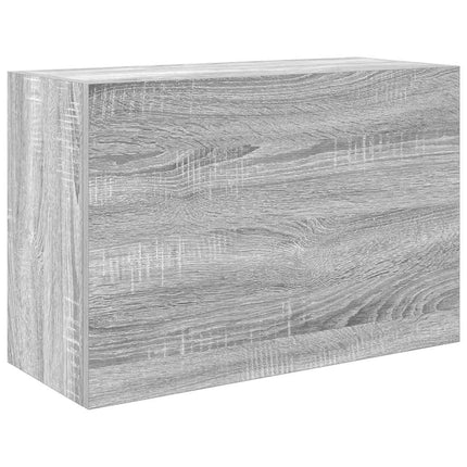 Mobile da Bagno Grigio Sonoma 60x25x40 cm in Legno Multistrato