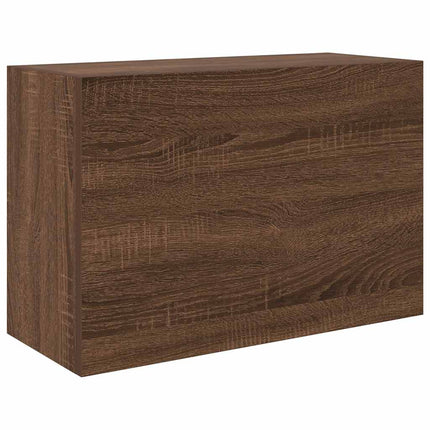 Armadietto Bagno Rovere Marrone 60x25x40cm in Legno Multistrato