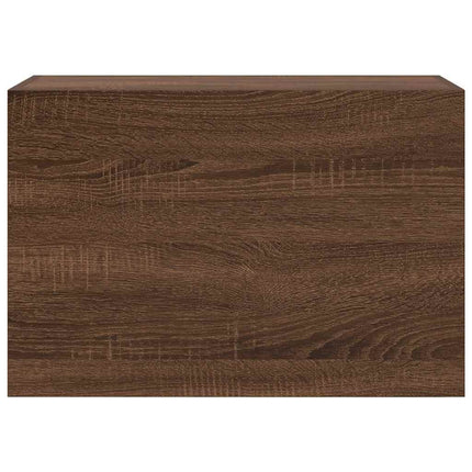 Armadietto Bagno Rovere Marrone 60x25x40cm in Legno Multistrato
