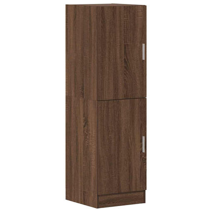 Armadietto Cucina Rovere Marrone 38x41,5x131,5 cm in Legno