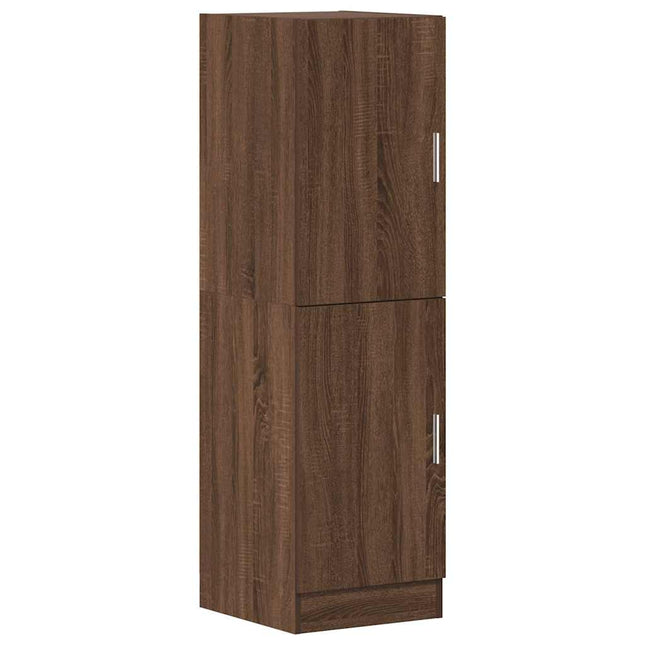 Armadietto Cucina Rovere Marrone 38x41,5x131,5 cm in Legno