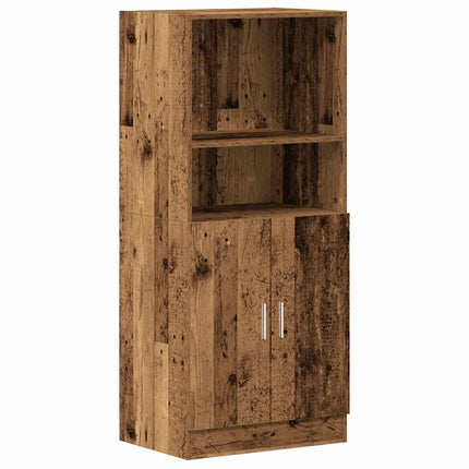 Armadietto Cucina Legno Antico 57x41,5x131,5 cm in Truciolato
