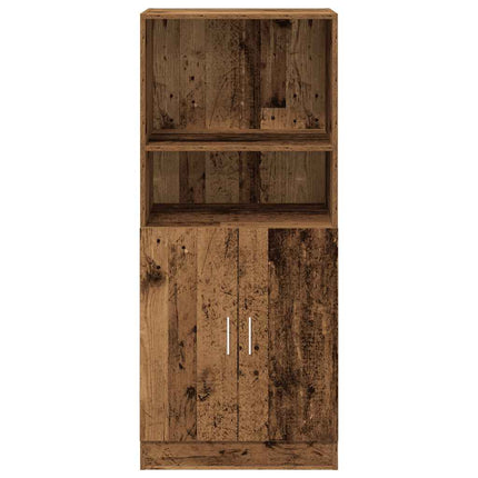 Armadietto Cucina Legno Antico 57x41,5x131,5 cm in Truciolato