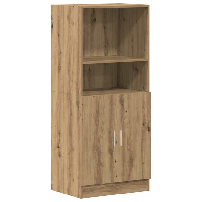 Armadietto Rovere Artigianale 57x41,5x131,5 cm in Truciolato