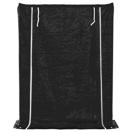 Rastrelliera per Legna con Copertura Antipioggia 150x40x200 cm