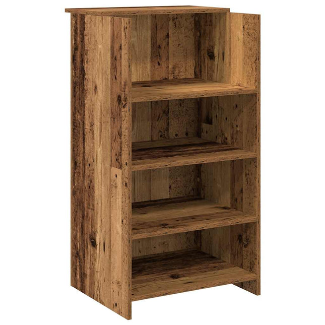 Banco Reception Legno Antico 55x50x103,5 cm Legno Multistrato
