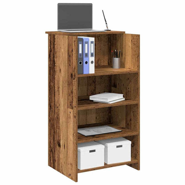Banco Reception Legno Antico 55x50x103,5 cm Legno Multistrato