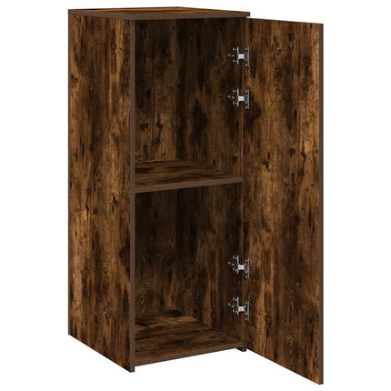 Mobile Portaoggetti Rovere Fumo 40x45x103,5 cm in Truciolato