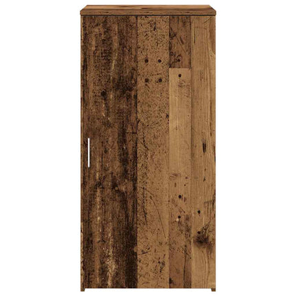Mobile Portaoggetti Legno Antico 50x45x103,5 cm in Truciolato