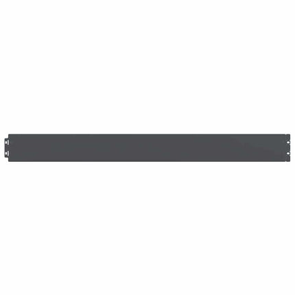 Bordure per Prato 10 pz Antracite Acciaio Laminato a Freddo