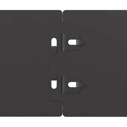 Bordure per Prato 50 pz Nere Acciaio Laminato a Freddo