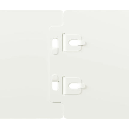 Bordure per Prato 50 pz Bianchi Acciaio Laminato a Freddo
