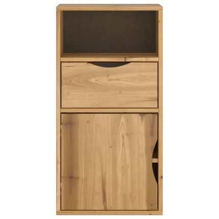 Armadietto Laterale con Cassetto ODDA 40x24x79 cm Legno di Pino